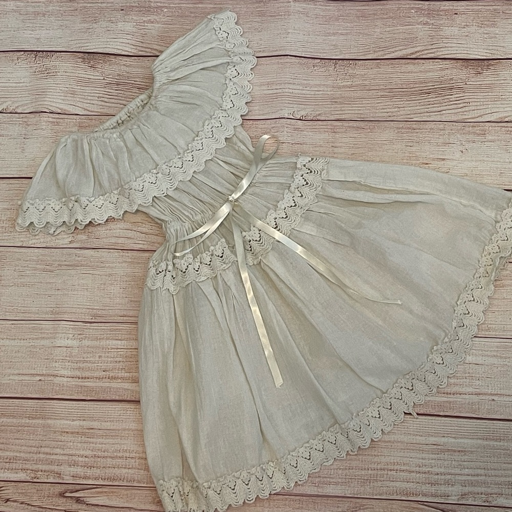 Girl’s Linen Dress 3T